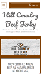 Mobile Screenshot of hillcountrybeefjerky.com